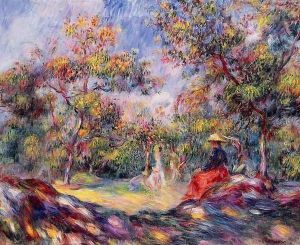 Woman In A Landscape