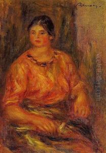 Woman In A Red Blouse2