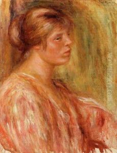 Portrait Of A Woman3 by Pierre Auguste Renoir