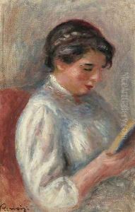 Reader (La Liseuse) by Pierre Auguste Renoir