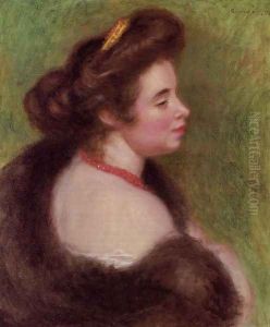 Madame Maurice Denis Nee Jeanne Boudot by Pierre Auguste Renoir