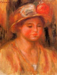 Portrait Of A Woman6 by Pierre Auguste Renoir