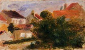 Landscape At Essoyes by Pierre Auguste Renoir