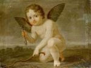 Cupid With His Bow by Anton Raphael Mengs