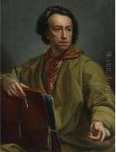 Self-portrait Of The Artist by Anton Raphael Mengs