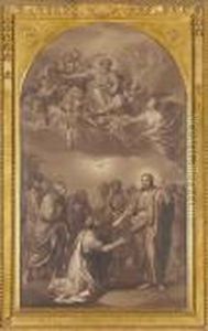 Cristo Consegna Le Chiavi A San Pietro by Anton Raphael Mengs