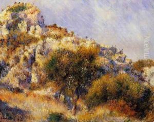 Rocks At L Estaque by Pierre Auguste Renoir