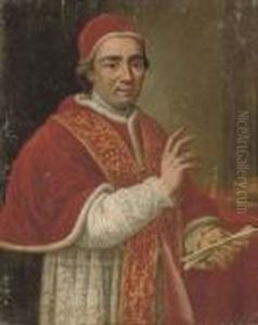 Portrait Of A Cardinal by Anton Raphael Mengs