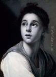 A Young Woman, En Grisaille by Anton Raphael Mengs