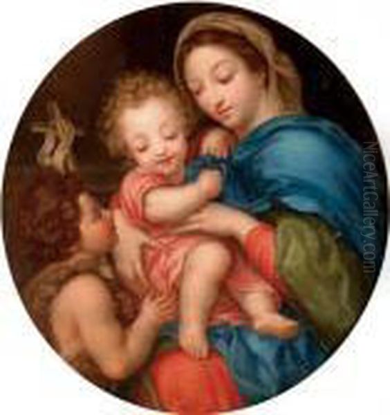The Madonna And Child With Saint John The Baptist - view 1