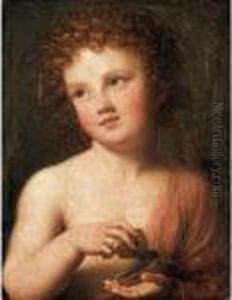 The Christ Child Holding A Butterfly The Christ Child Holding A Butterfly