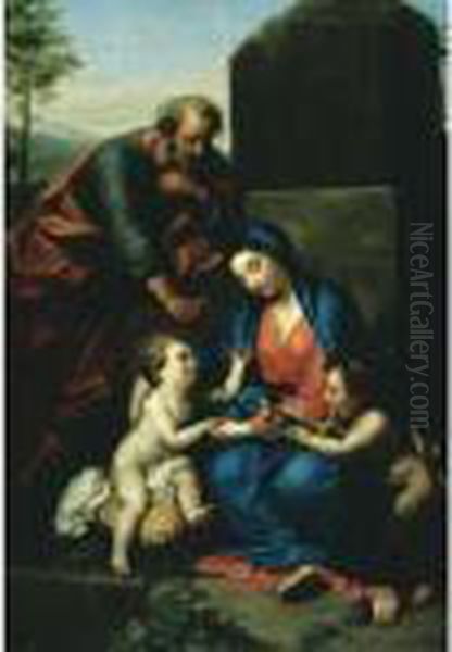 The Holy Family With The Infant Saint John The Baptist - view 1