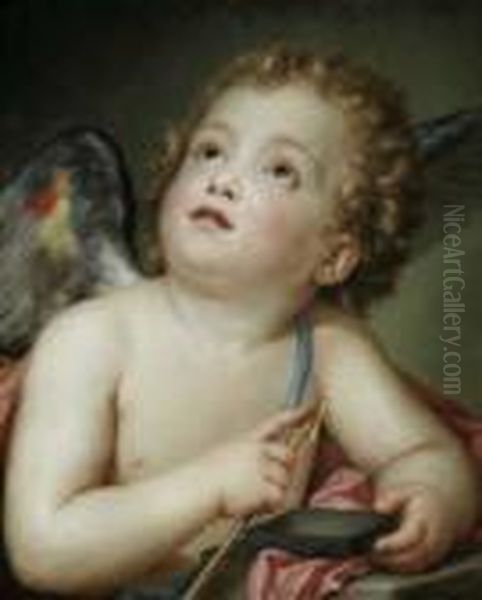 Amor Den Pfeil Schleifend. - view 1