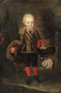 Portrait Of A Young Boy by Anton Raphael Mengs