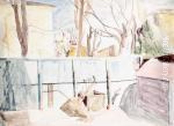 Courtyard Scene - view 1