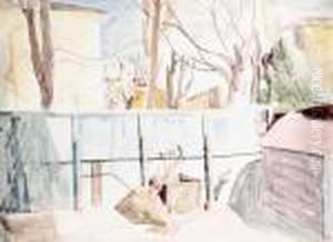 Courtyard Scene