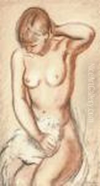 Seated Nude - view 1