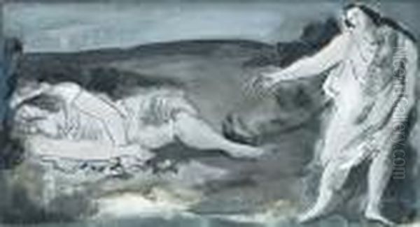 Two Figures - view 1