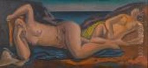 After The Bathe by Bernard Meninsky