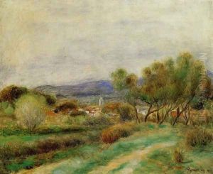 View Of La Sayne by Pierre Auguste Renoir