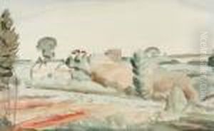 Landscape by Bernard Meninsky