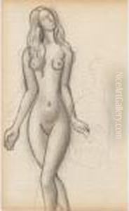 Dancing Nude by Bernard Meninsky