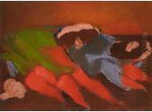 Still Life With Mushrooms, Carrots And Green Cloth Still Life With Mushrooms, Carrots And Green Cloth