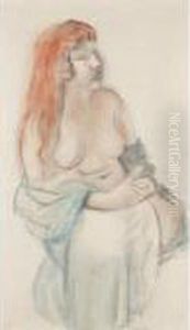 Female Nude With Red Hair Female Nude With Red Hair