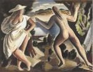 The Bathers by Bernard Meninsky