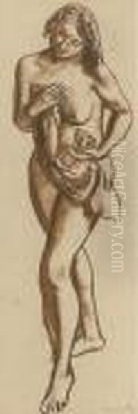 Female Nude Study - view 1
