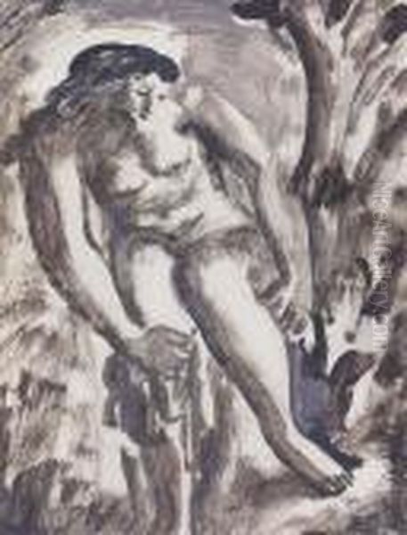 Woman Washing - view 1