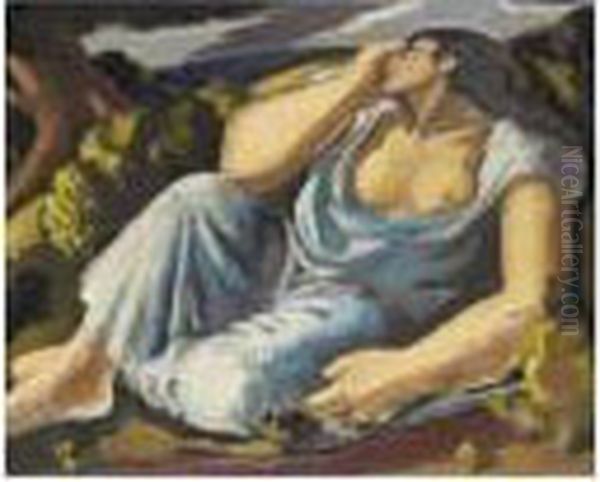 Reclining Woman - view 1
