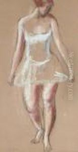 Model In A Chemise