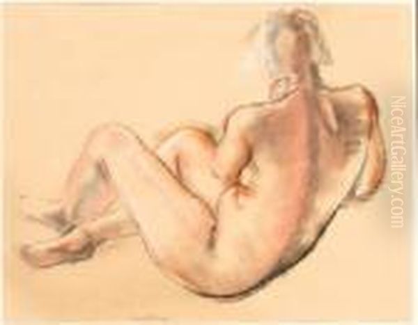 Reclining Female Nude - view 1