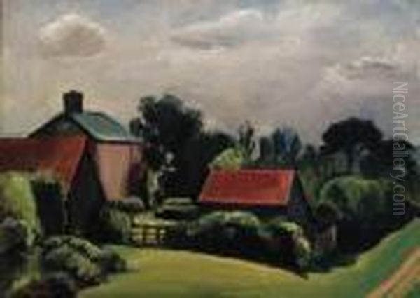 A Hampshire Farm - view 1