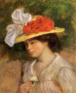 Woman In A Flowered Hat