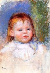 Portrait Of Jean Renoir by Pierre Auguste Renoir