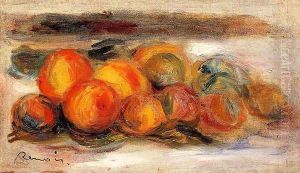Still Life With Peaches3 by Pierre Auguste Renoir