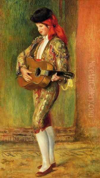 Young Guitarist Standing - view 1