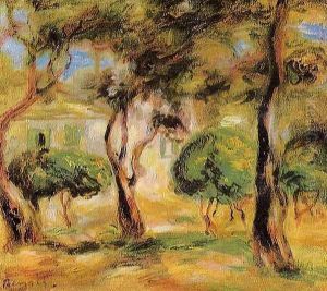 Le Jardin Des Collettes by Pierre Auguste Renoir