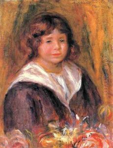 Portrait Of A Boy (Jean Pascalis) by Pierre Auguste Renoir