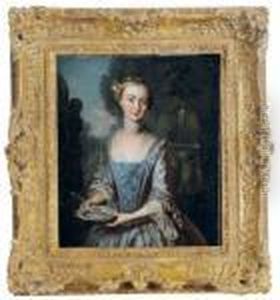 An Allegory Of Water; And A Companion Painting Of An Allegory Of Fire