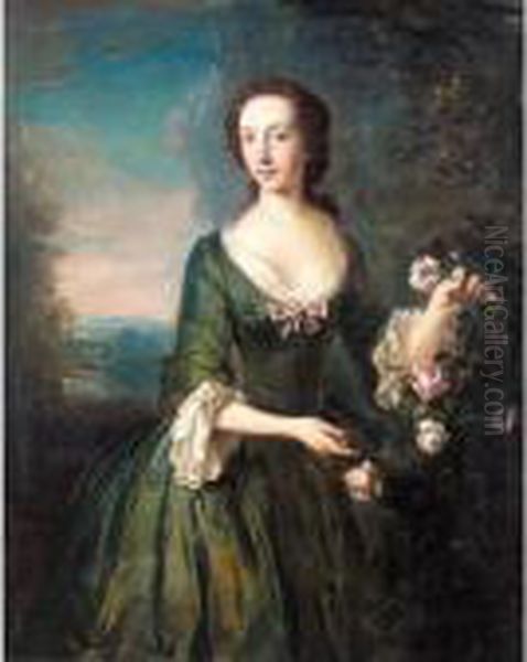 Portrait Of Mrs Hamilton Gordon Of Newhall - view 1