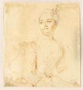 Portrait Of Eleanor Viscountess Tyrconnel (1691-1730) Portrait Of Eleanor Viscountess Tyrconnel (1691-1730)