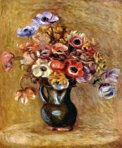 Anemones 3 by Pierre Auguste Renoir