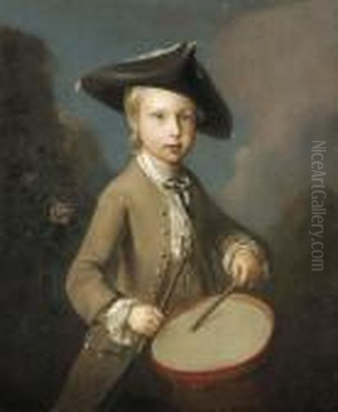 A Young Drummer Boy - view 1