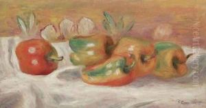 Nature morte aux poivrons by Pierre Auguste Renoir