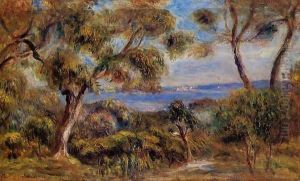 The Sea At Cagnes by Pierre Auguste Renoir