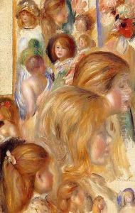 Children's Heads by Pierre Auguste Renoir