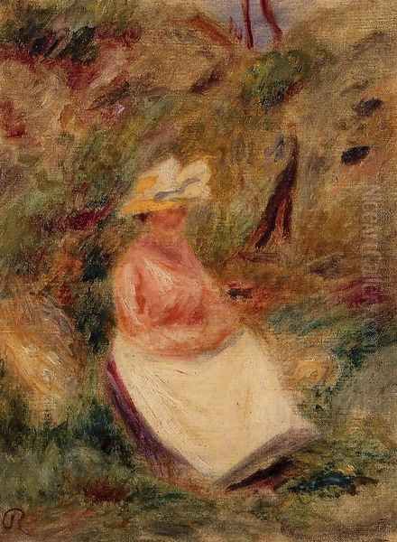 Young Girl In The Woods - view 1